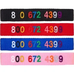 Frisco Solid Nylon Personalized Martingale Dog Collar -Frisco Shop 249561 PT2. AC SS1800 V1603470711