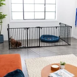 Frisco Steel 8-Panel Configurable Dog Gate & Playpen -Frisco Shop 250603 PT4. AC SS1800 V1615987643