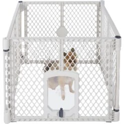 Frisco 4-Panel Plastic Exercise Dog Playpen -Frisco Shop 252043 PT2. AC SS1800 V1611089665