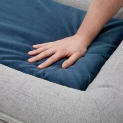 Frisco Orthopedic Personalized Bolster Dog Bed W/Removable Cover, Harbour Blue, Large -Frisco Shop 252617 PT6. AC SS1800 V1604529734