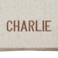 Frisco Faux Linen Personalized Dog & Cat Blanket, Beige, Large -Frisco Shop 252621 PT4. AC SS1800 V1604701616