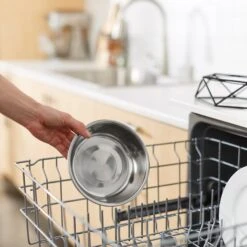 Frisco Elevated Stainless Steel Dog & Cat Bowl With Metal Stand -Frisco Shop 253055 PT7. AC SS1800 V1616595557