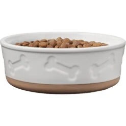 Frisco Bones Non-skid Ceramic Dog & Cat Bowl -Frisco Shop 256074 PT3. AC SS1800 V1615313594