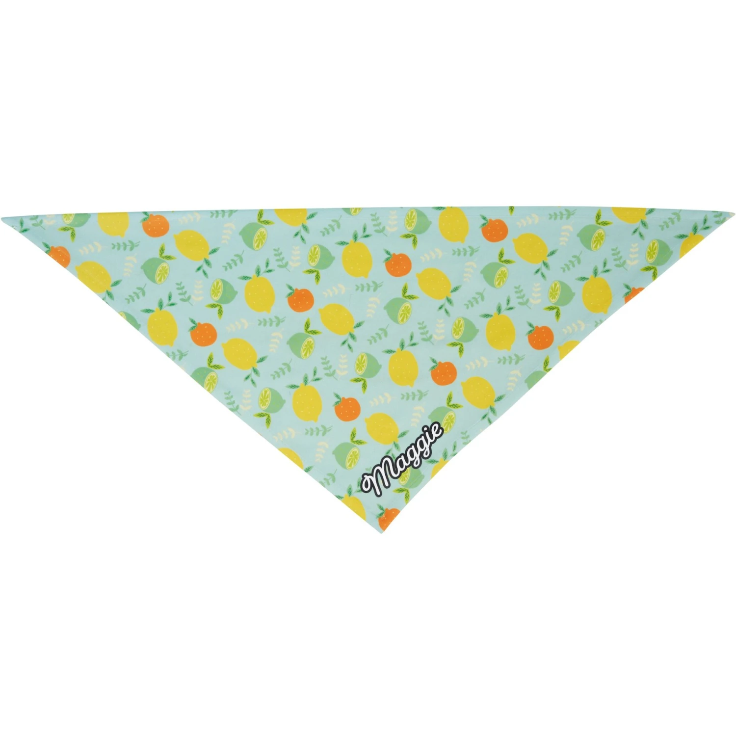 Frisco Citrus Personalized Dog & Cat Bandana 4 Frisco Citrus Personalized Dog & Cat Bandana - Image 4