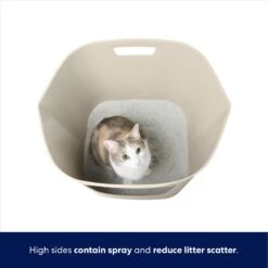 Frisco Leaf High-Sided Cat Litter Box, Large -Frisco Shop 258782 PT2. AC SS1800 V1675279643