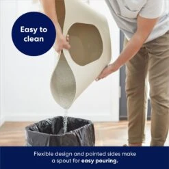 Frisco Leaf High-Sided Cat Litter Box, Large -Frisco Shop 258782 PT3. AC SS1800 V1675279642