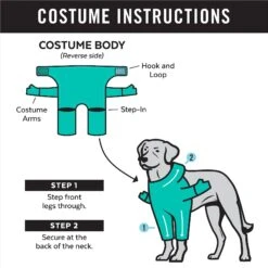 Frisco Front Walking Superhero Dog & Cat Costume -Frisco Shop 261083 PT2. AC SS1800 V1624337125