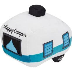 Frisco Road Trip Happy Camper Plush Squeaky Dog Toy -Frisco Shop 261991 PT2. AC SS1800 V1619791988