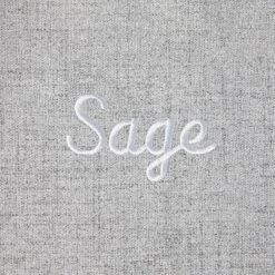 Frisco Faux Linen Corner Personalized Bolster Dog Bed W/Removable Cover, Harbour Blue, L -Frisco Shop 262160 PT3. AC SS1800 V1615570119