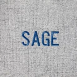 Frisco Faux Linen Corner Personalized Bolster Dog Bed W/Removable Cover, Harbour Blue, L -Frisco Shop 262160 PT4. AC SS1800 V1615569997