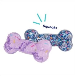 Frisco Birthday TPR Fetch Bone Squeaky Dog Toy 8 Frisco Birthday TPR Fetch Bone Squeaky Dog Toy -Frisco Shop 264422 PT2. AC SS1800 V1695760990
