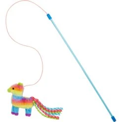 Frisco Pinata Teaser Wand Cat Toy With Catnip