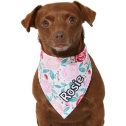 Frisco Watercolor Roses Personalized Dog & Cat Bandana 14 Frisco Watercolor Roses Personalized Dog & Cat Bandana -Frisco Shop 267531 PT5. AC SS1800 V1632424286