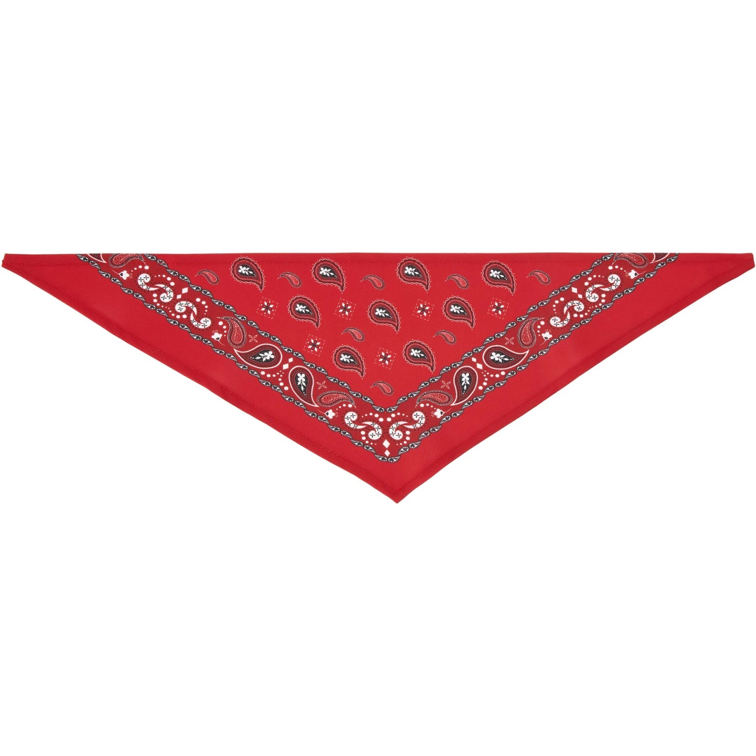 Frisco Red Paisley Dog & Cat Bandana 5 Frisco Red Paisley Dog & Cat Bandana - Image 5