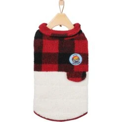 Frisco Mediumweight Red Plaid Insulated Dog & Cat Sherpa Coat 10 Frisco Mediumweight Red Plaid Insulated Dog & Cat Sherpa Coat -Frisco Shop 268320 PT4. AC SS1800 V1628741540