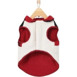 Frisco Mediumweight Red Plaid Insulated Dog & Cat Sherpa Coat 11 Frisco Mediumweight Red Plaid Insulated Dog & Cat Sherpa Coat -Frisco Shop 268320 PT5. AC SS1800 V1628779328