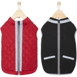 Frisco Mediumweight Reflective 2-in-1 Dog & Cat Fleece Coat 9 Frisco Mediumweight Reflective 2-in-1 Dog & Cat Fleece Coat -Frisco Shop 268359 PT4. AC SS1800 V1628792579