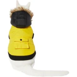 Frisco Heavyweight Anchorage Insulated Dog & Cat Parka, Yellow/Black -Frisco Shop 268397 PT2. AC SS1800 V1628792856