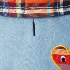 Frisco Chambray Plaid Dog & Cat Dress -Frisco Shop 268637 PT5. AC SS1800 V1637725917