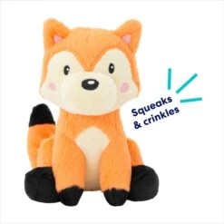 Frisco Camping Fox Plush Squeaky Dog Toy -Frisco Shop 270993 PT2. AC SS1800 V1686579212
