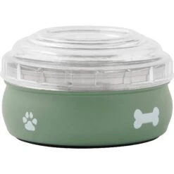 Frisco Travel Non-skid Stainless Steel Dog & Cat Bowl