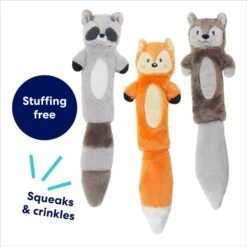Frisco Forest Friends Stuffing-Free Skinny Plush Squeaky Dog Toy 8 Frisco Forest Friends Stuffing-Free Skinny Plush Squeaky Dog Toy -Frisco Shop 286571 PT2. AC SS1800 V1695760988