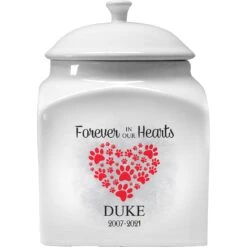 Frisco "Forever In Our Hearts" Hearts Personalized Urn