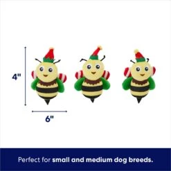 Frisco Holiday Bee Merry Hide & Seek Puzzle Plush Squeaky Dog Toy 8 Frisco Holiday Bee Merry Hide & Seek Puzzle Plush Squeaky Dog Toy -Frisco Shop 287099 PT2. AC SS1800 V1695044345