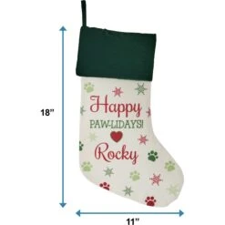 Frisco Personalized Paws Cat & Dog Holiday Stocking 5 Frisco Personalized Paws Cat & Dog Holiday Stocking -Frisco Shop 295077 PT1. AC SS1800 V1631887956