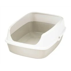 Frisco Decorative Side Table Cat Litter Box Cover & Frisco Open Top Cat Litter Box With Rim, Large -Frisco Shop 297992 PT5. AC SS1800 V1621303645