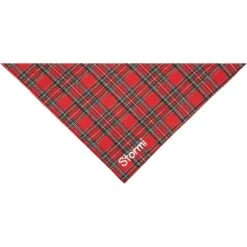 Frisco Tartan Plaid Embroidered Personalized Dog & Cat Bandana -Frisco Shop 301157 PT3. AC SS1800 V1628013767