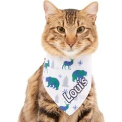 Frisco Buffalo Plaid Winter Animals Personalized Dog & Cat Bandana 15 Frisco Buffalo Plaid Winter Animals Personalized Dog & Cat Bandana -Frisco Shop 301365 PT7. AC SS1800 V1628100091
