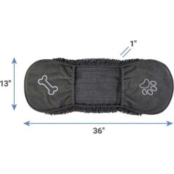 Frisco Microfiber Chenille Shammy Towel & Frisco Microfiber Chenille Paw Print Dog & Cat Mat, Dark Gray 11 Frisco Microfiber Chenille Shammy Towel & Frisco Microfiber Chenille Paw Print Dog & Cat Mat, Dark Gray -Frisco Shop 303468 PT2. AC SS1800 V1623059252