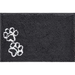 Frisco Microfiber Chenille Shammy Towel & Frisco Microfiber Chenille Paw Print Dog & Cat Mat, Dark Gray 14 Frisco Microfiber Chenille Shammy Towel & Frisco Microfiber Chenille Paw Print Dog & Cat Mat, Dark Gray -Frisco Shop 303468 PT5. AC SS1800 V1623034648