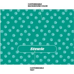 Frisco Personalized Paws Sherpa Cat & Dog Blanket, 30" X 40" -Frisco Shop 303840 PT3. AC SS1800 V1637609810