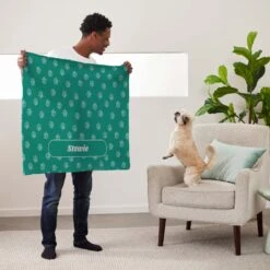 Frisco Personalized Paws Sherpa Cat & Dog Blanket, 30" X 40" -Frisco Shop 303840 PT5. AC SS1800 V1637609559