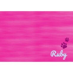 Frisco Personalized Heathered Dog & Cat Placemat -Frisco Shop 306758 PT2. AC SS1800 V1636048547