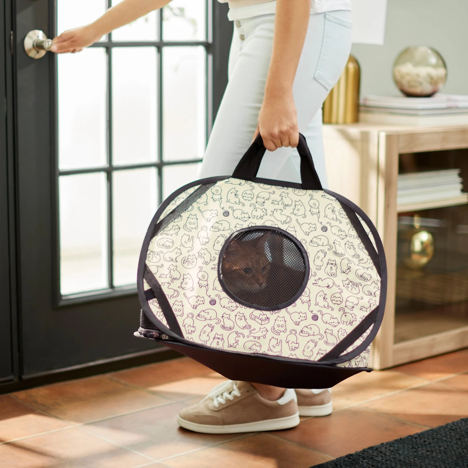 Frisco Collapsible Cat Carrier Bag 5 Frisco Collapsible Cat Carrier Bag - Image 5