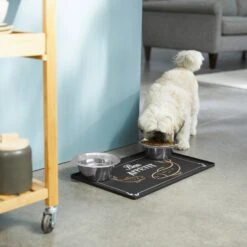 Frisco Silicone Fish Print Dog & Cat Food Mat, Black 8 Frisco Silicone Fish Print Dog & Cat Food Mat, Black -Frisco Shop 311953 PT2. AC SS1800 V1642542742