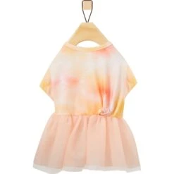 Frisco Tie Dye Pink Tutu Dog & Cat Dress -Frisco Shop 312152 PT3. AC SS1800 V1644531495