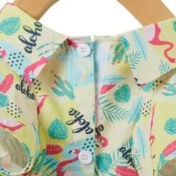 Frisco Flamingo Camp Dog & Cat Shirt -Frisco Shop 312176 PT6. AC SS1800 V1644529403