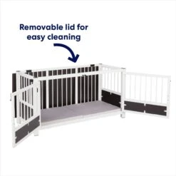 Frisco "Roma" Dog Crate Credenza & Mat -Frisco Shop 315189 PT5. AC SS1800 V1636564348