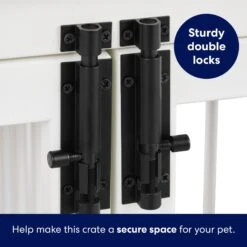 Frisco "Roma" Dog Crate Credenza & Mat -Frisco Shop 315189 PT6. AC SS1800 V1634154899