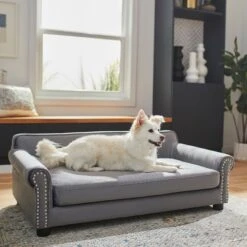 Frisco Sofa Pet Bed With Removable Cover & Frisco Eyelash Cat & Dog Blanket -Frisco Shop 319504 PT4. AC SS1800 V1630625195