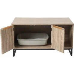 Frisco Walkway Entrance Two Door Bench Cat Litter Box Cover -Frisco Shop 322631 PT3. AC SS1800 V1653421653