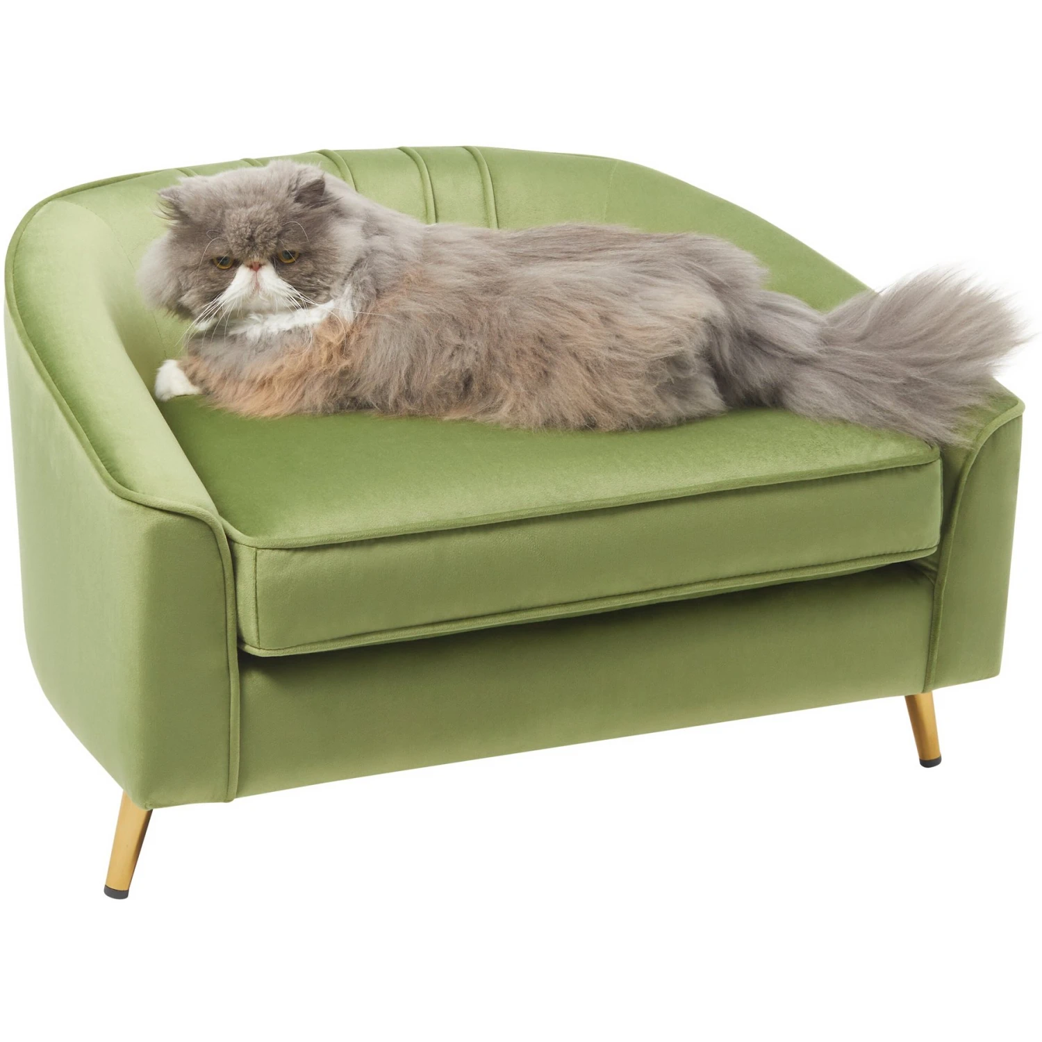 Frisco Elevated Curved Dog & Cat Sofa Bed With Removable Cover 3 Frisco Elevated Curved Dog & Cat Sofa Bed With Removable Cover - Image 3