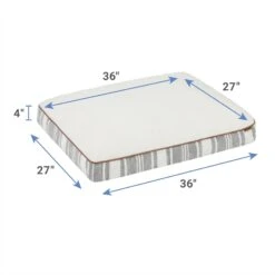 Frisco Farmhouse Rectangular Gusset Dog Bed W/ Removable Cover -Frisco Shop 333872 PT1. AC SS1800 V1661364033