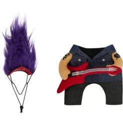 Frisco Front Walking Punk Rocker Dog & Cat Costume -Frisco Shop 335087 PT4. AC SS1800 V1658348321