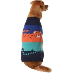 Frisco Anaconda Cheetah Colorblock Dog & Cat Sweater -Frisco Shop 353596 PT2. AC SS1800 V1659006992