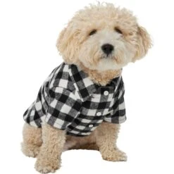Frisco Black Plaid Dog & Cat Shirt -Frisco Shop 353682 PT2. AC SS1800 V1659007316